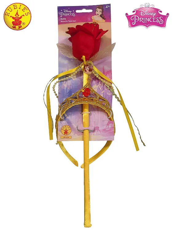 BELLE ACCESSORY BUNDLE - WAND & TIARA SET