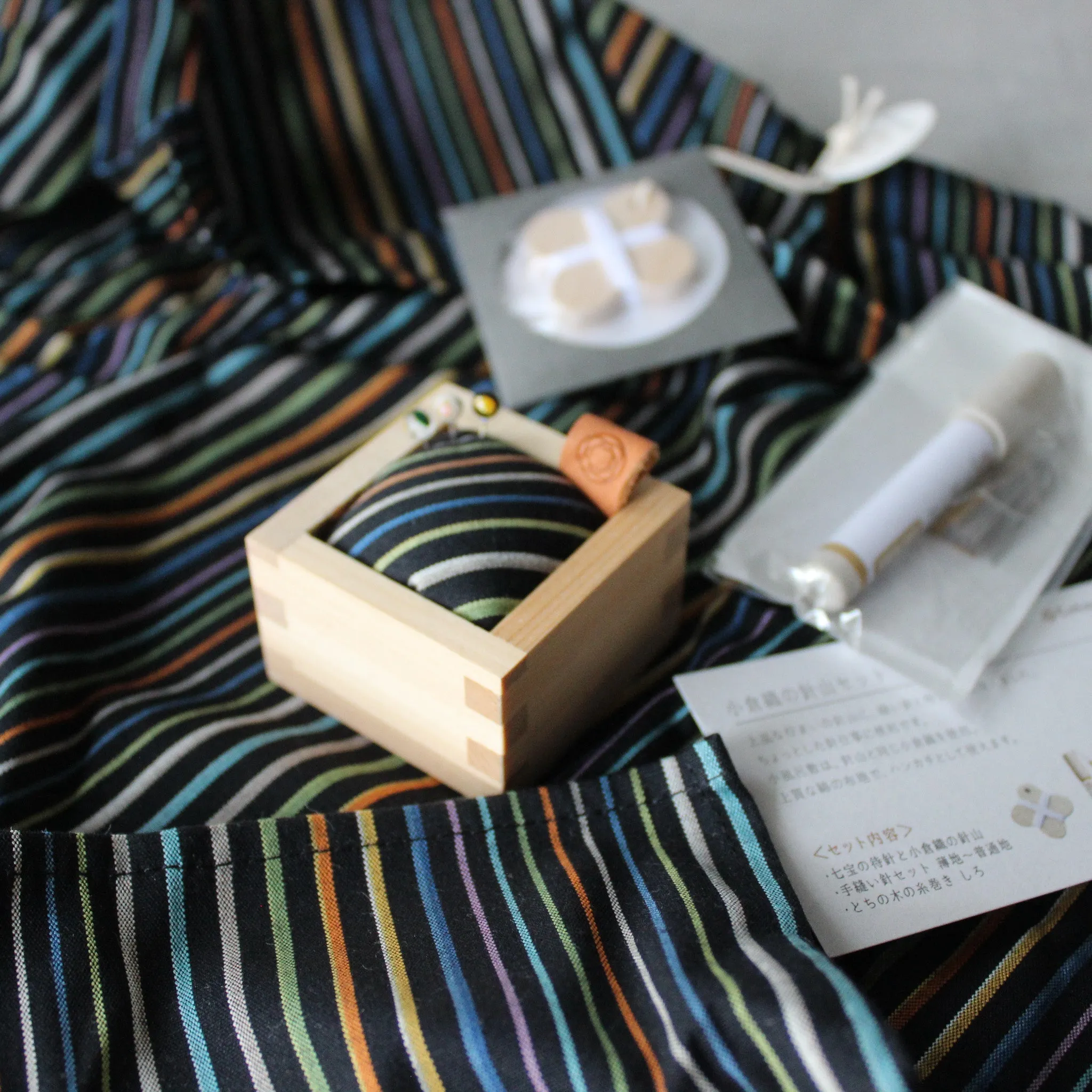Cohana Masu Pincushion Kokura Textile Set