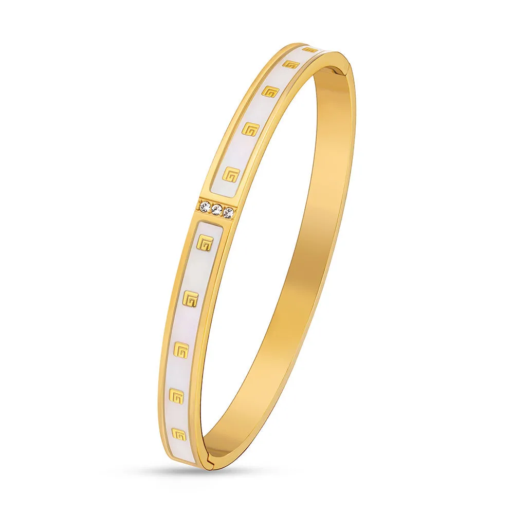 Grace Gold Plated Bangle