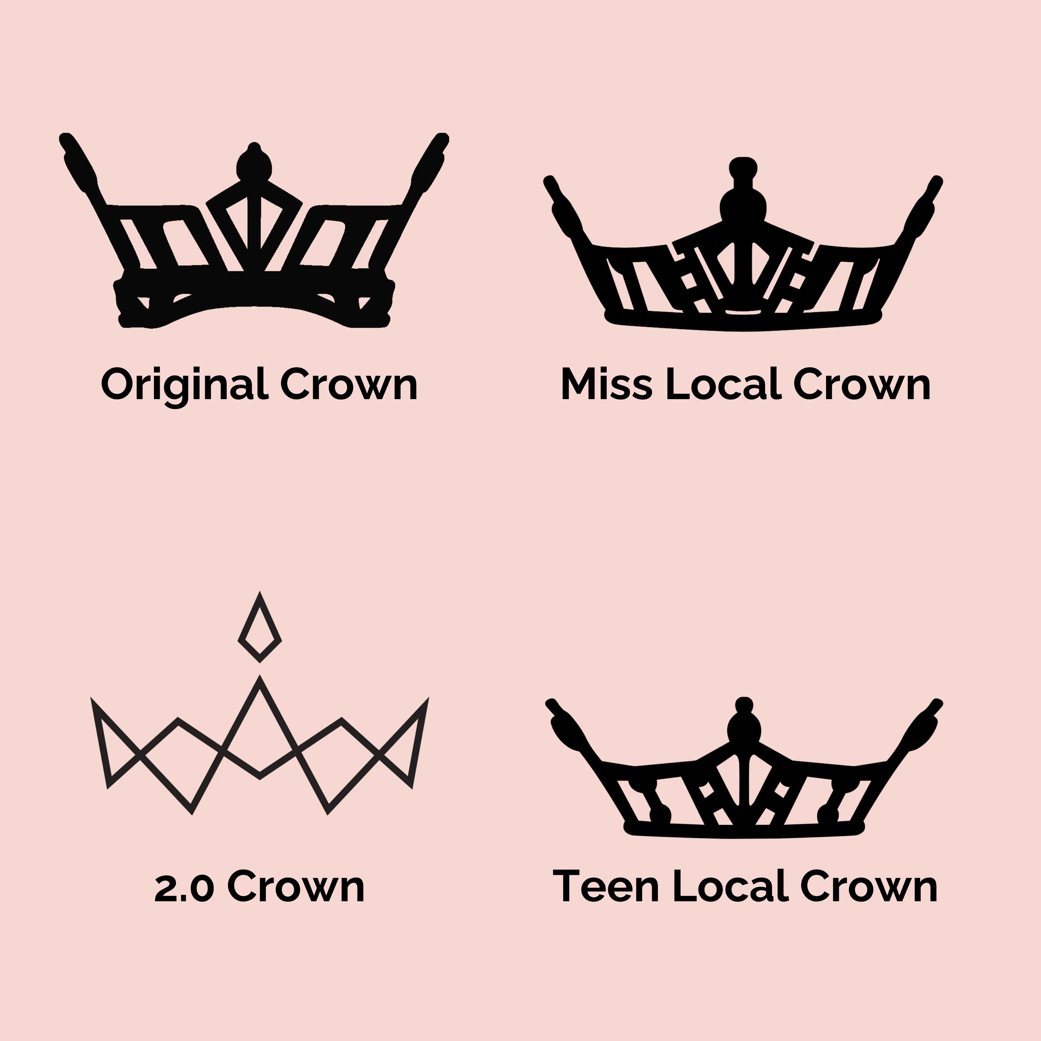 Miss America Crown Silk Robe