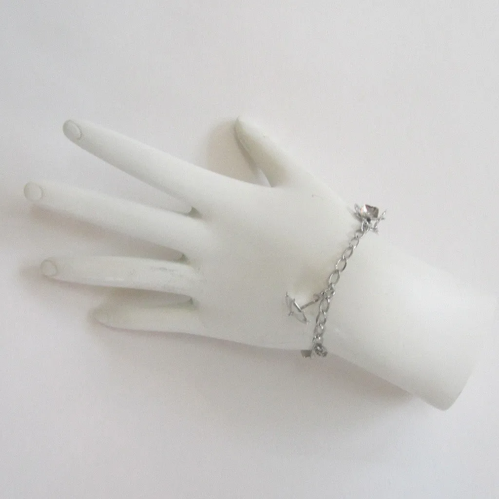 Sterling Silver Garden Tool Charm Bracelet