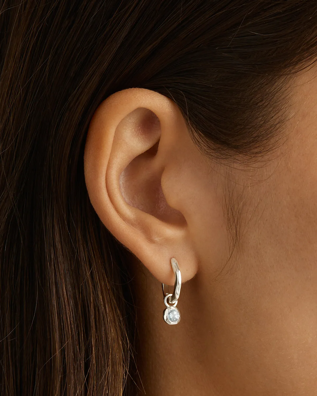 Sterling Silver Infinite Skies Hoops