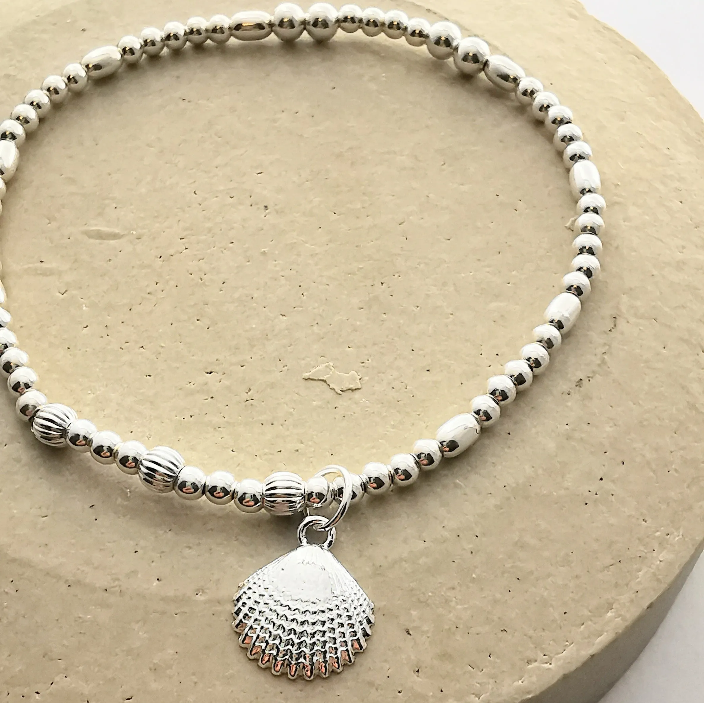 UNDER THE SEA  - Sterling Silver Beach Themed Bracelet Set
